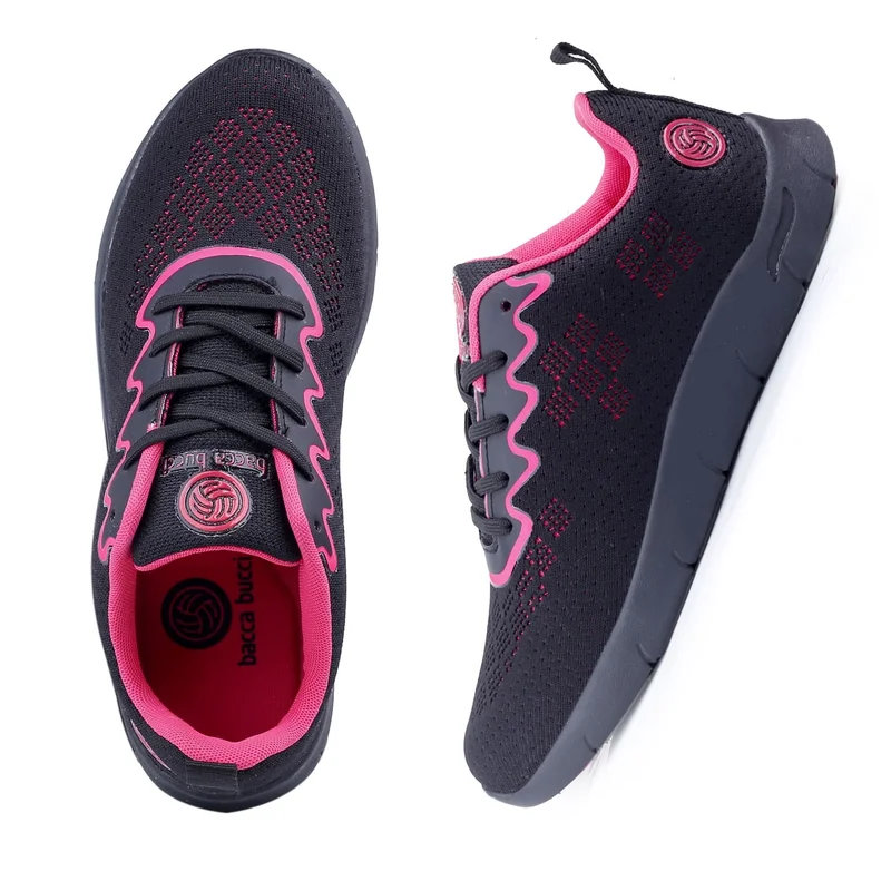 Bacca Bucci Black FLASH Sport Shoes for Women | Best Price UAE